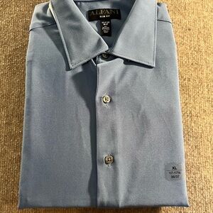 Alfani Men's Blue Dress Shirt